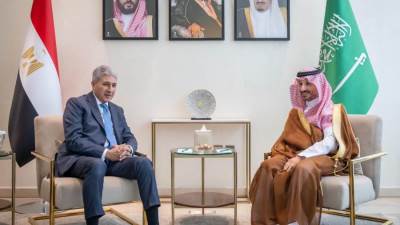 وزير السياحة يلتقى وزير السياحة السعودي لبحث التعاون بين البلدين في مجال السياحة