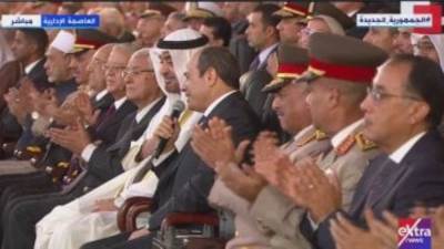 الرئيس السيسى: القوات المسلحة لم ولن تتخلف يوما عن تحمل المسئولية