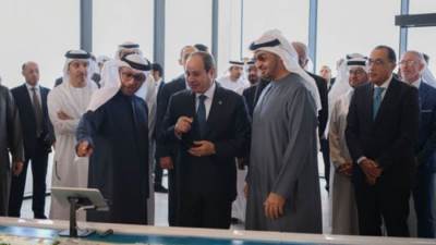 الرئيسان السيسي وبن زايد: "رأس الحكمة" نموذج للشراكة التنموية بين مصر والإمارات