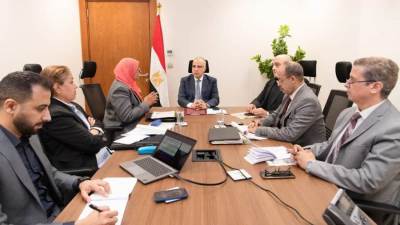 الدكتور سويلم يتابع الرؤية المستقبلية لتطوير الهيئة المصرية العامة للمساحة