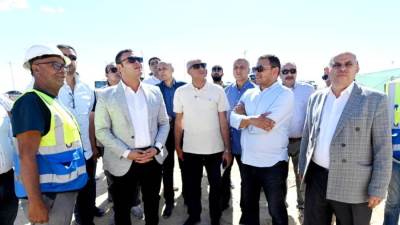 وزير الإسكان يتابع موقف تنفيذ وتشغيل منشآت "المدينة التراثية" بمدينة العلمين الجديدة