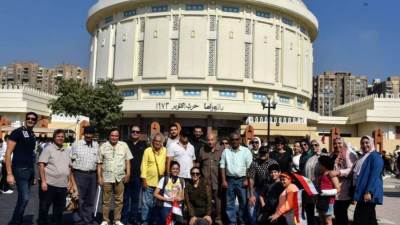 وزارة الثقافة تبدأ احتفالات يوم نصر أكتوبر بورش فنية تفاعلية لقطاع الفنون التشكيلية في بانوراما حرب أكتوبر