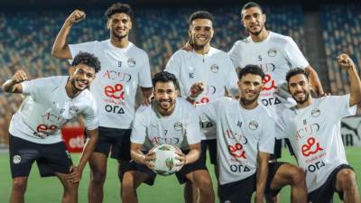 منتخب مصر يخوض أول تدريباته باستاد القاهرة استعداداً لمباراتي موريتانيا