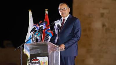 وزير قطاع الأعمال العام يشهد افتتاح عروض "الصوت والضوء" بقلعة قايتباي بالإسكندرية