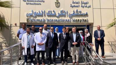 هيئة الرعاية الصحية تستقبل القنصل الياباني والملحق الطبي بالسفارة اليابانية في منشآتها بالأقصر