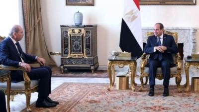 الرئيس السيسى يبحث مع وزير خارجية الأردن الجهود الرامية للتهدئة بالمنطقة