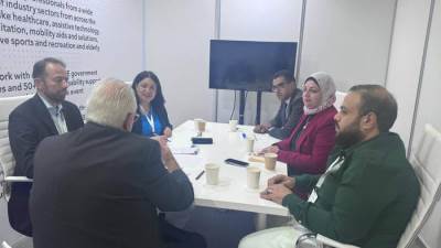 نائبة وزيرة التضامن تعقد عدداً من اللقاءات مع وفود 