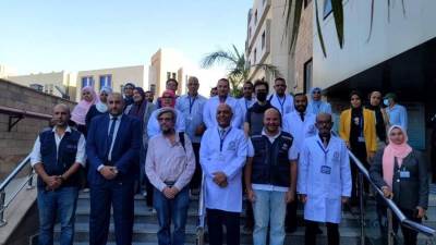 منشآت هيئة الرعاية الصحية بأسوان تستقبل وفدًا من منظمة الصحة العالمية والاتحاد الأوروبي 