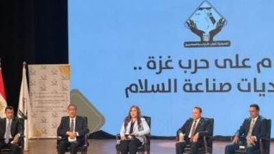 طارق الخولى بندوة تنسيقية شباب الأحزاب: مصر خاضت جهودا دبلوماسية من أجل فلسطين