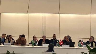 وزيرة البيئة تلقي كلمة مصر في الجلسة العامة بعنوان الطريق نحو COP29