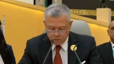 ملك الأردن يدعو المجتمع الدولى لتنسيق استجابة فورية فاعلة للكارثة الإنسانية بغزة