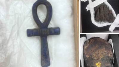 استرداد ثلاث قطع أثرية من ألمانيا وتسليمها للسفارة المصرية ببرلين