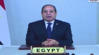 الرئيس السيسى: مصر تبنت العديد من المبادرات والبرامج القارية ذات الصلة بالمياه