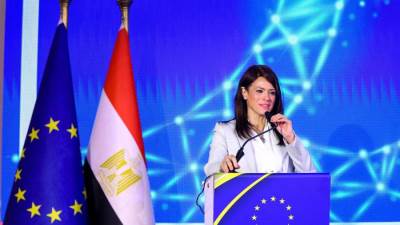 "المشاط" وسفير الاتحاد الأوروبي يطلقان «مبادرة فريق أوروبا» لدعم التحول الأخضر في قطاعات المياه والأمن الغذائي