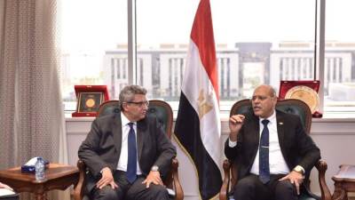 وزير العمل يلتقي السفير المصري الجديد لدى ألمانيا