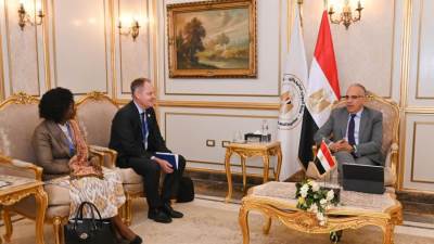 سويلم يلتقى مدير عام المعهد الدولي لإدارة المياه IWMI