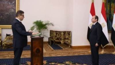 اللواء حسن محمود رشاد يؤدى اليمين القانونية رئيسا للمخابرات العامة