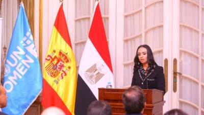 وزيرة التضامن تشهد إطلاق مشروع دعم مصر لقيادة المرأة وفقا لقرار مجلس الأمن 1325