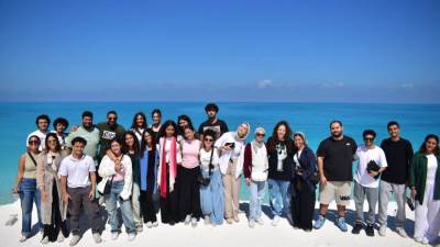 طلاب كلية الهندسة بالجامعة الألمانية يزورون مدينة العلمين الجديدة لتعزيز الخبرات العملية