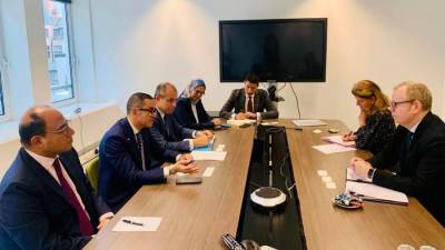 وزير الاستثمار والتجارة الخارجية يلتقي أعضاء اتحاد الغرف التجارية الأوروبية