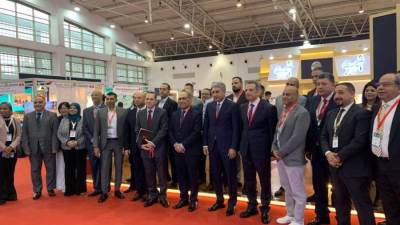 وزير السياحة يفتتح الجناح المصري المشارك في المعرض السياحي الدولي COTTM بالصين