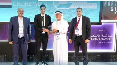 وزير التعليم يهنئ الطالب محمد هانى كمال لفوزه بالمركز الثاني على مستوى الوطن العربي في مسابقة "تحدي إنترنت الأشياء والذكاء الاصطناعي" 