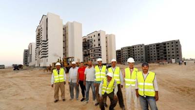 وزير الإسكان يتابع موقف تنفيذ وحدات المبادرة الرئاسية "سكن لكل المصريين" بمدينة المنيا الجديدة