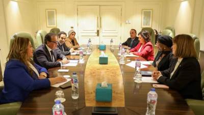 وزير الصحة يستقبل الأمين العام المساعد لمجموعة الأمم المتحدة للتنمية المستدامة