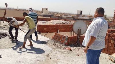 "الإسكان": إيقاف أعمال مخالفة وإزالة فورية لمخالفات بناء وتعديات بمدينة 6 أكتوبر