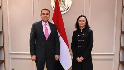 وزيرة التضامن تستقبل سفير دولة قطر بالقاهرة.. ويبحثان تعزيز سبل التعاون