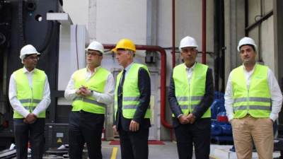 وزير الإسكان يزور مصنع "تربوسان" التركى لبحث فرص نقل وتوطين صناعة الطلمبات اللازمة لمشروعات المياه والصرف