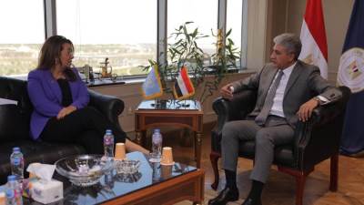وزير السياحة وغادة والي يبحثان أوجه التعاون المشترك