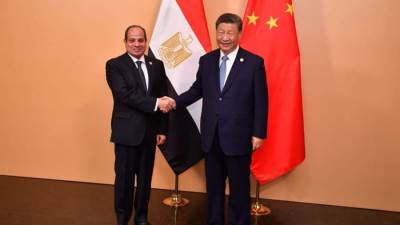 السيسي يعرب عن تقديره لمشاركة الصين في العديد من المشروعات الاقتصادية الكبرى في مصر