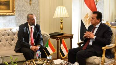 "عبدالغفار" يستقبل وزير الصحة السوداني لبحث التعاون المشترك في القطاع الصحي