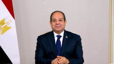 الرئيس السيسى ونظيره الجنوب أفريقى يؤكدان الاهتمام بالارتقاء بالعلاقات الثنائية