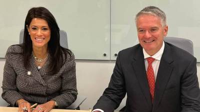 المشاط توقّع مع الأمين العام لمنظمة OECD مذكرة تفاهم تجديد البرنامج القُطري