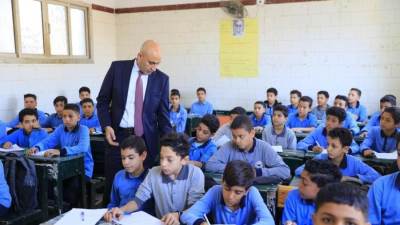 وزير التربية والتعليم ومحافظ الغربية يتفقدان خمس مدارس بإدارة زفتى التعليمية لمتابعة انتظام سير العام الدراسى 