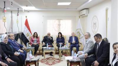 وزير العدل يفتتح مأمورية شهر عقارى وفرع توثيق عين شمس