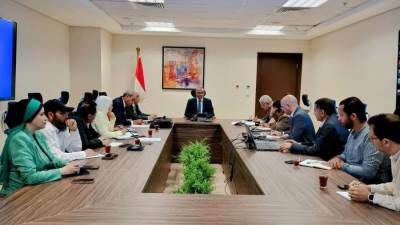 نائب الإسكان يترأس اجتماعاً لمناقشة سبل الاستغلال الأمثل لمياه الصرف المعالجة بالتنسيق مع الجهات ذات الصلة