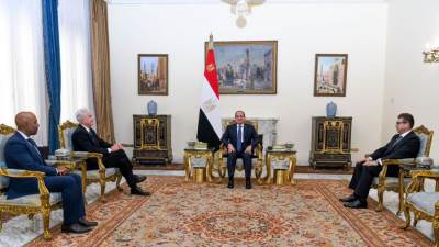 الرئيس السيسى يشدد على أهمية دور وكالة الأونروا وضرورة عدم إعاقة عملها