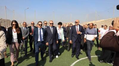 باسل رحمي: تنفيذ برنامج الإرتقاء الحضري في عزبة خيرالله والزاوية الحمراء بالقاهرة وميت عقبة وأرض اللواء بالجيزة