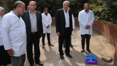 "الزراعة" تتابع عمليات رعاية الحيوانات بحديقة الحيوان بالجيزة