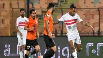 الزمالك يتقدم على البنك الأهلي بهدف مقابل لا شئ في الشوط الأول