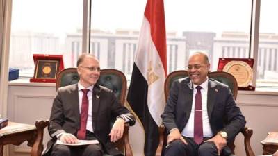 وزير العمل يستقبل سفير بلغاريا بالقاهرة لتفعيل سُبل التعاون المُشترك