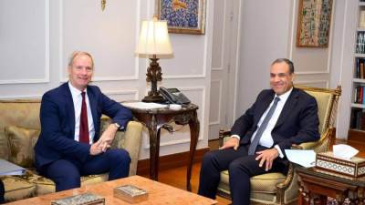 وزير الخارجية يستقبل الممثل الخاص للاتحاد الأوروبي لحقوق الإنسان