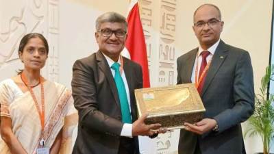 نائب وزير الإسكان يعرض على نظيره الهندي التجربة المصرية في قطاع المرافق..ويبحث سبل التعاون المستقبلي بين مصر والهند