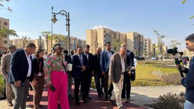 مدينة حدائق العاصمة تستقبل وفداً من مختلف الدول المشاركة في المنتدى الحضري العالمي للتعرف على التجربة العمرانية المصرية