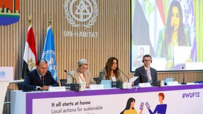 وزيرة التنمية تطلق المرحلة الأولي من مبادرة "المدن المستدامة- أطلس المدن المصرية"