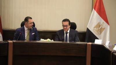 وزير الصحة يستقبل وزير صحة جمهورية لاتفيا لبحث التعاون فى القطاع الصحي