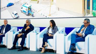 "المشاط" تشارك في جلسة نقاشية حول تمويل التنمية الحضرية المستدامة للجميع